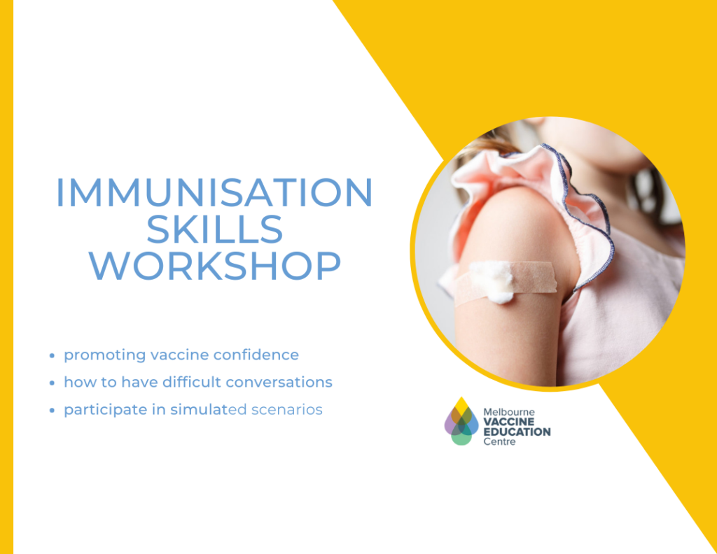 Immunisation Skills Workshop – Friday 24 October 2025